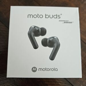 Motorola moto buds+ Wireless Earbuds in Black